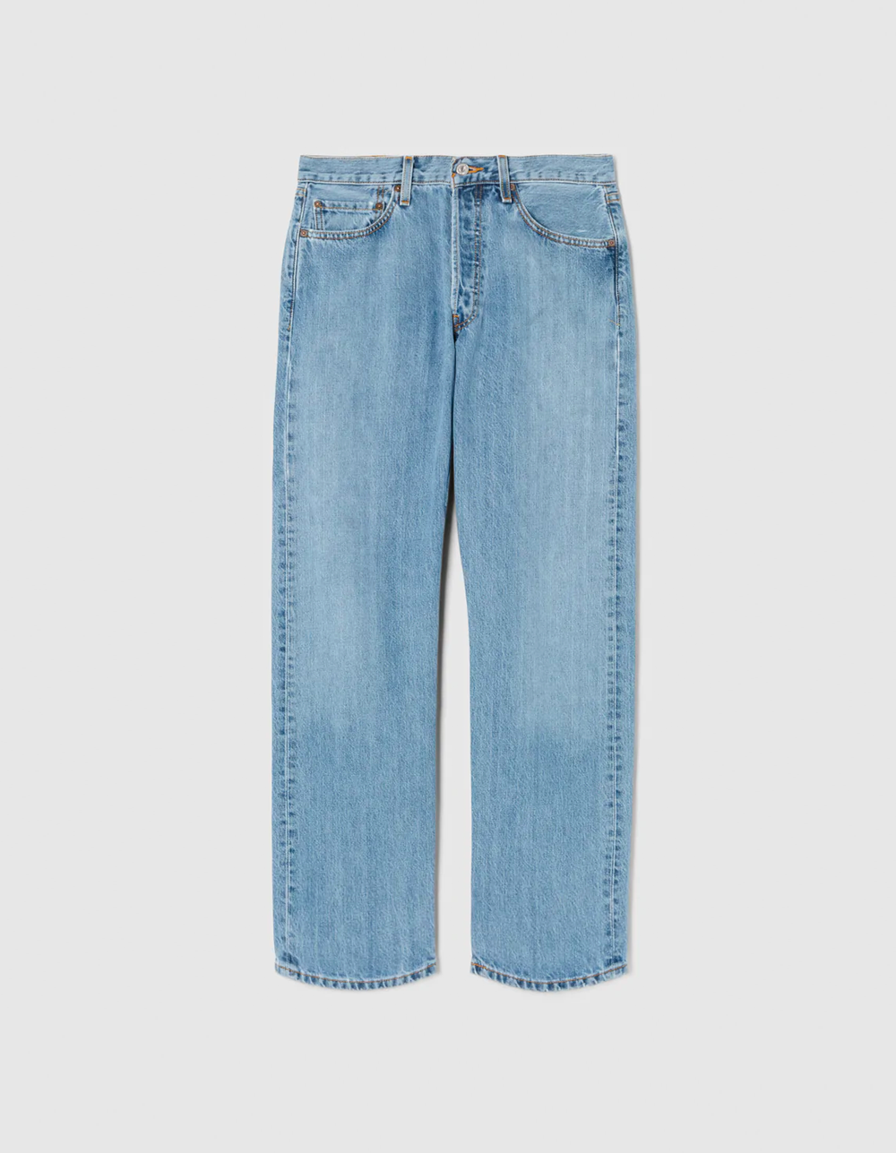    Levi’s Straight No. 31MSTRT1300009    The RE/DONE | Levi's Straight is our take on the classic men's straight leg jean. Reconstructed from vintage Levi's 501s, each pair is one of a kind. Hand crafted locally in Los Angeles. 