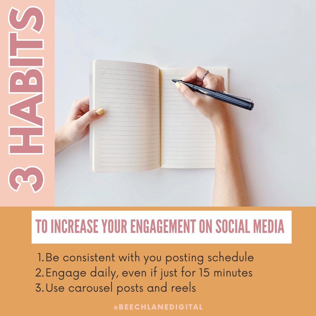 💭 The question I'm constantly asked: &quot;How do I boost my social media engagement?&quot; 📈 Here are three simple yet powerful habits to get your engagement soaring:

1️⃣ Stick to a consistent posting schedule.
2️⃣ Engage regularly with other acc