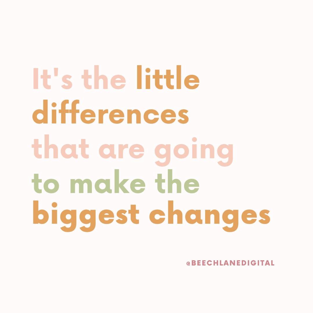 &quot;It's the little differences that are going to make the biggest changes.&quot; We couldn't agree more!

When it comes to social media, even small tweaks can have a significant impact on your results.

Want to see a difference in your engagement 