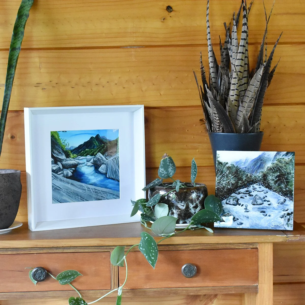 1200 a Bluebird Day in the Mountains 03 - Jimmy Peter - Monica Schinkel Art.jpg