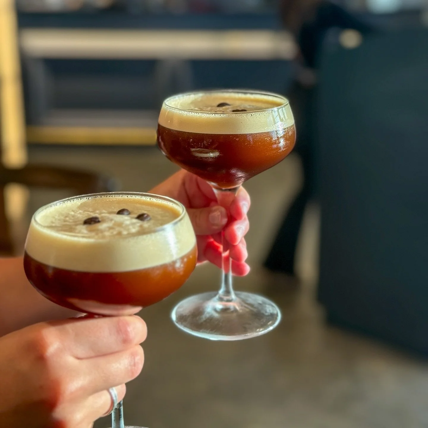 Weekend switch: ON.
$7 Espresso Martinis at Happy Hour starting 4 PM—because you deserve it.