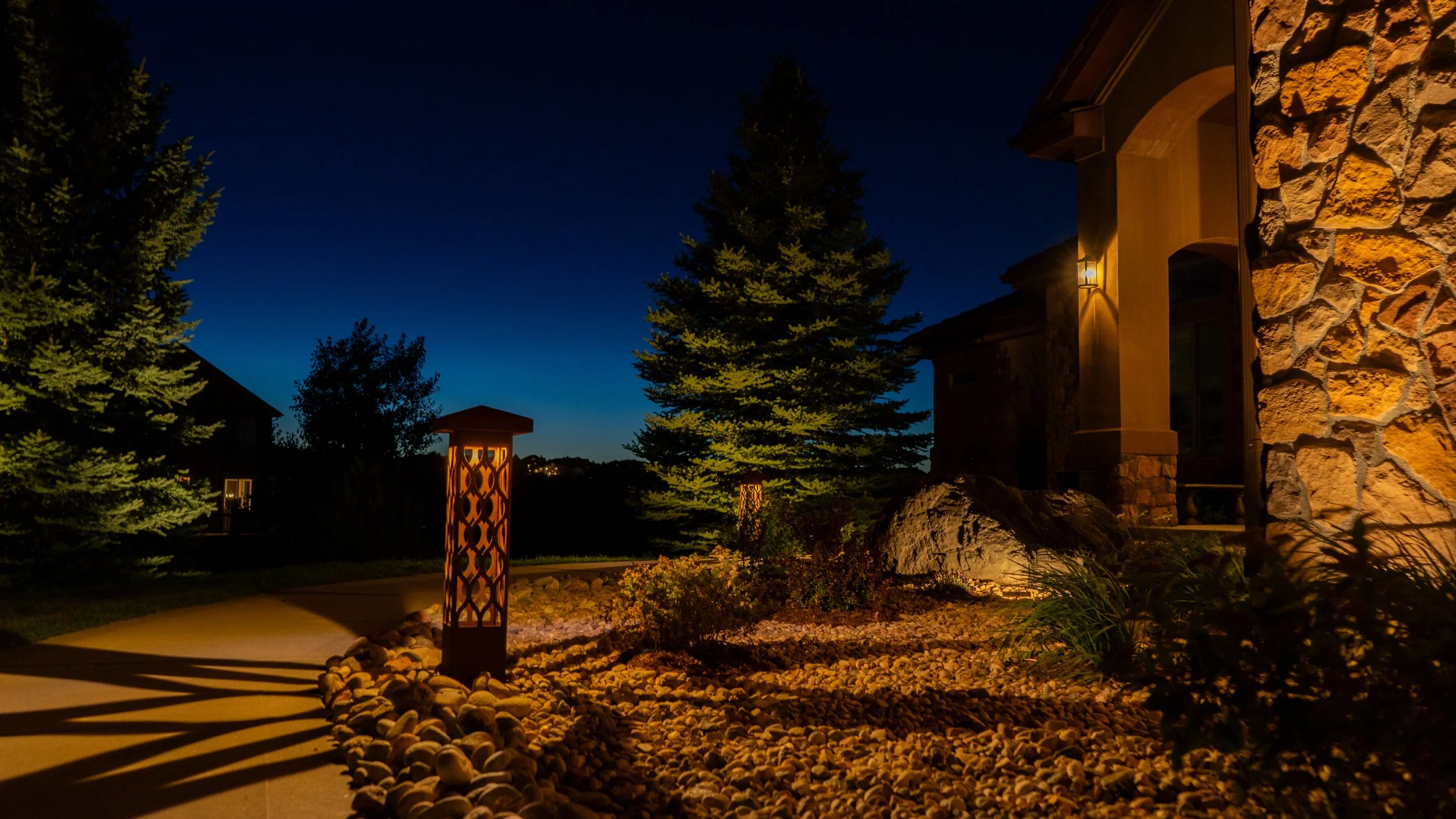 How Outdoor Lighting Increases Your Home’s Value