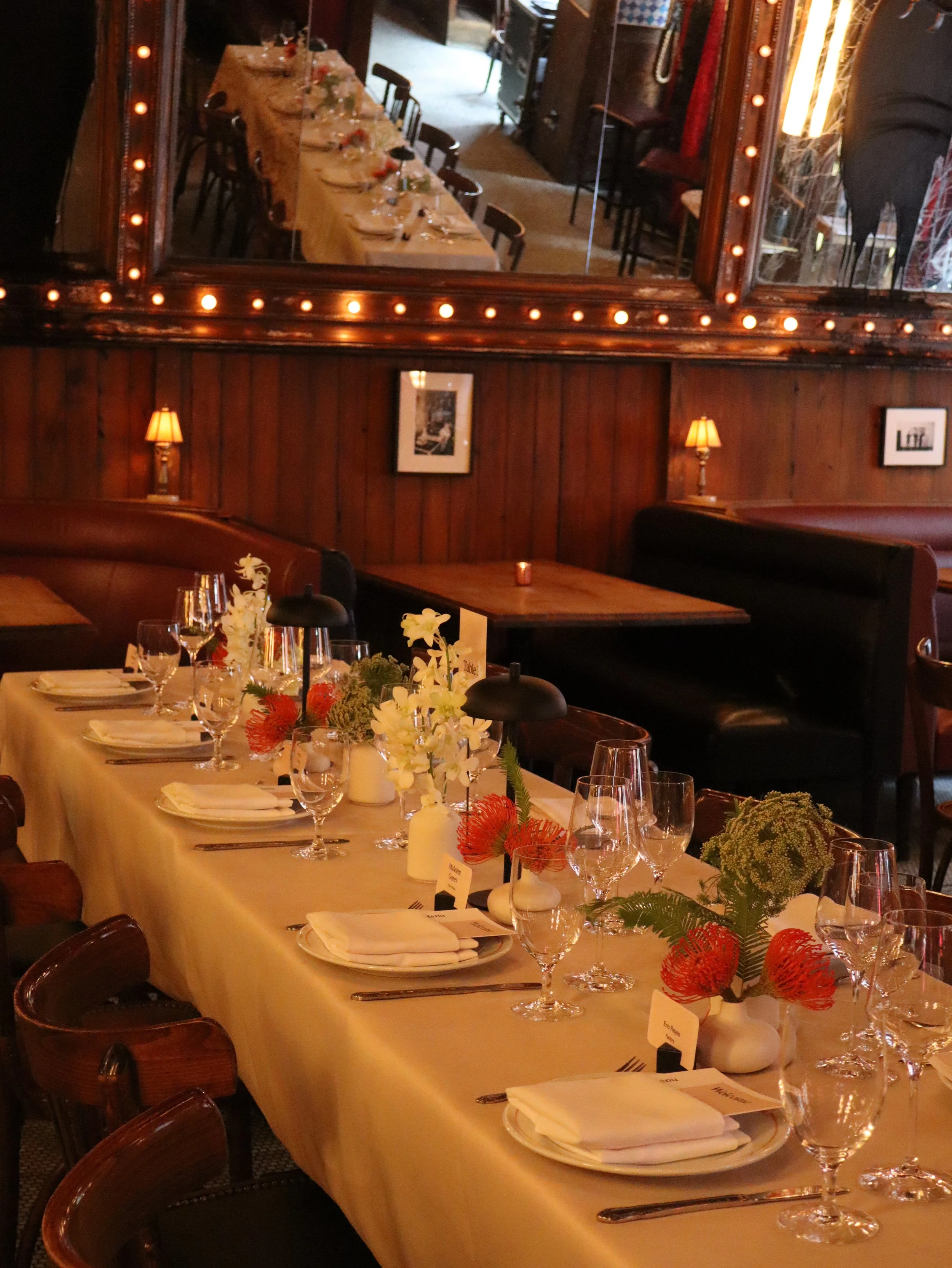Anthropic Dinner at Dirty French, Ludlow Hotel/ Production: Studio Badzin