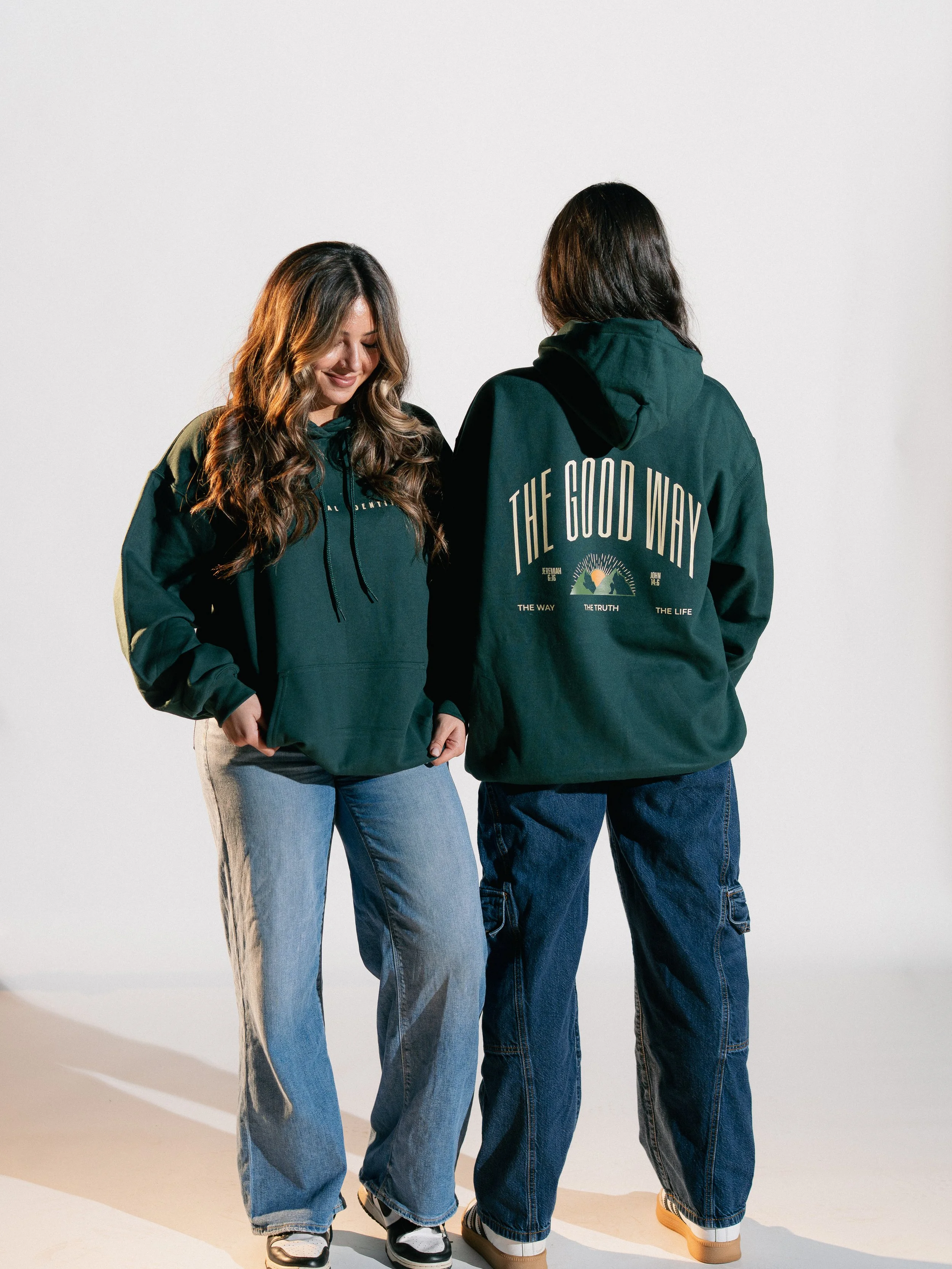 THE GOOD WAY Hoodie [Green]