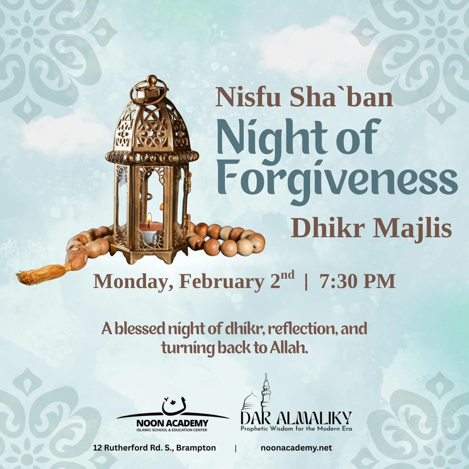 Nisfu Sha'ban: Night of Forgiveness