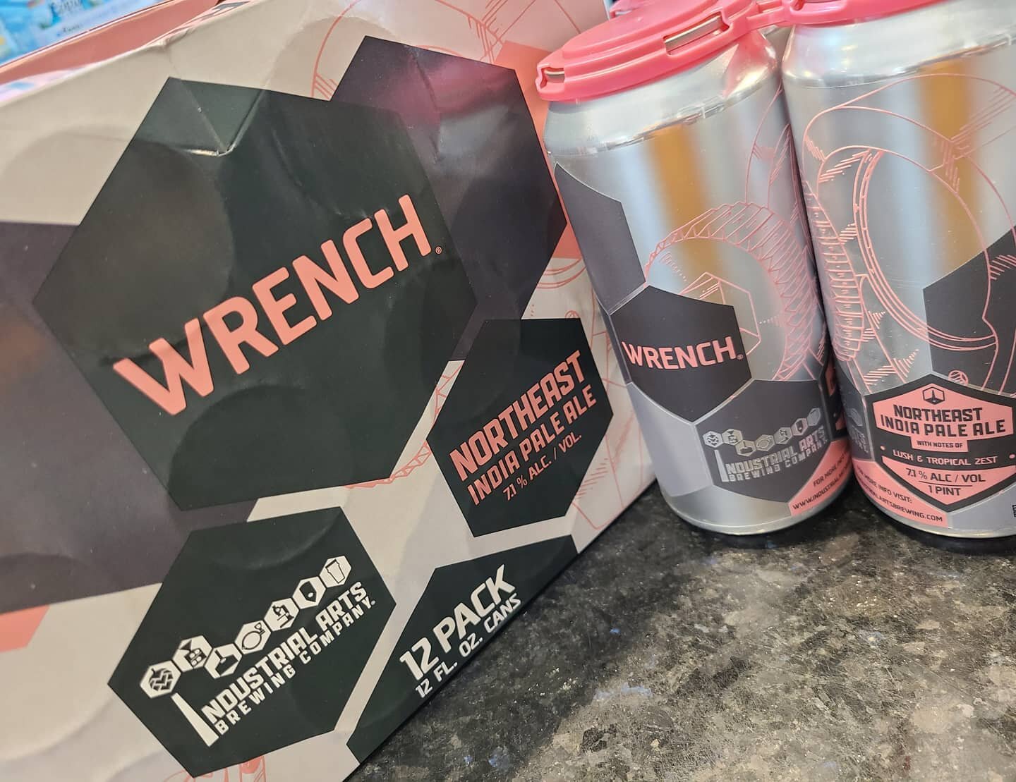 Industrial Arts &quot;WRENCH&quot; , now available in 12 pack cans! 

#samsbeverage #samsbeverageplace #easthampton #amagansett #montauk #longisland #easthamptonvillage #hamptons #racelane