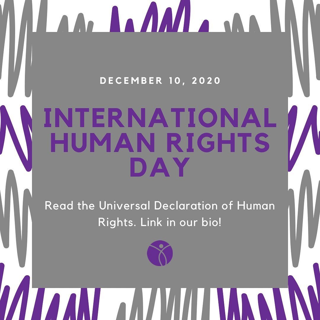 &bull; December 10, 2020 &bull;

International Human Rights Day! 🎉
Check out the Universal Declaration of Human Rights translated in over 500 languages. Link in our bio!

#HumanRightsDay2020