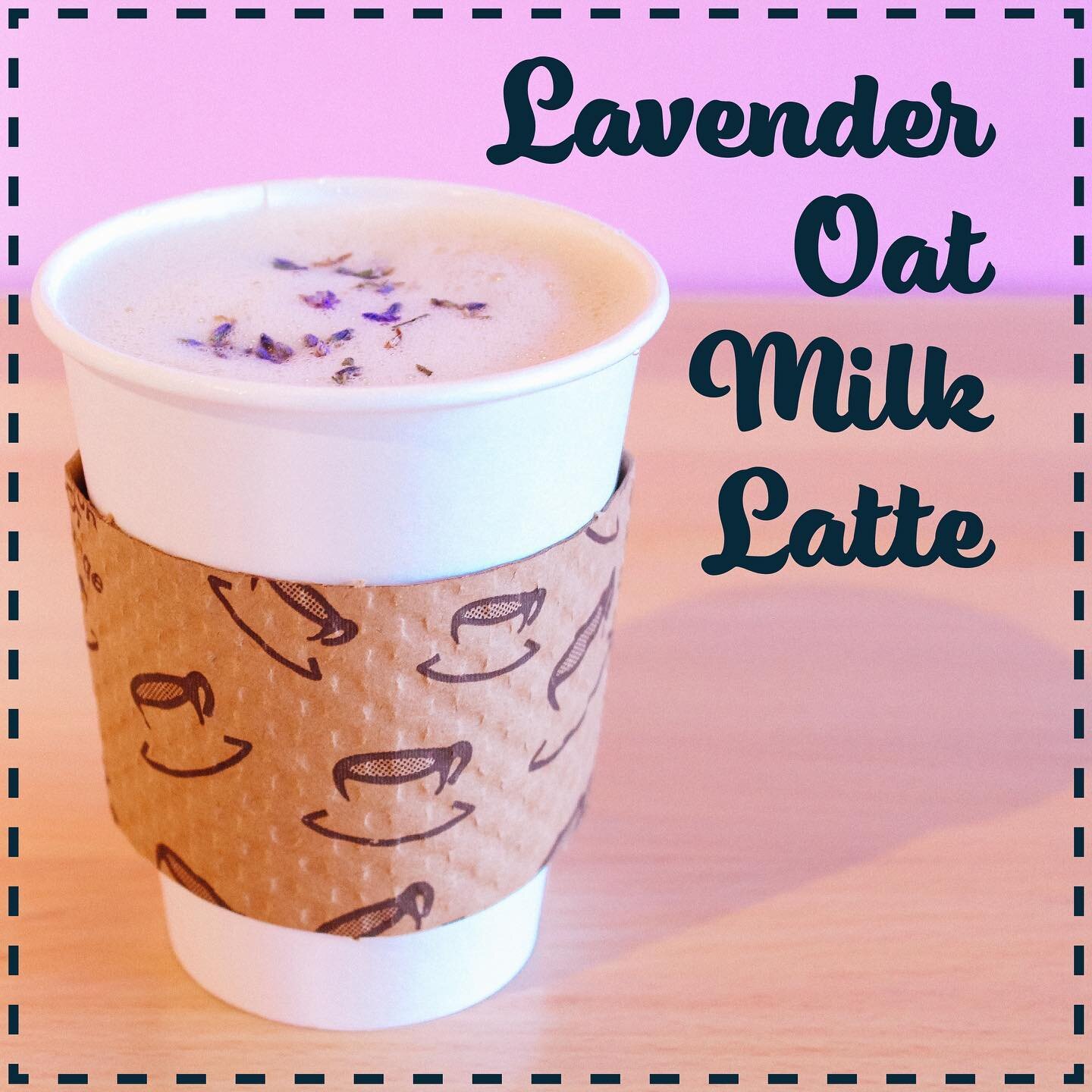 ☕ Our most popular coffee item &mdash; Lavender Oat Milk Latte! 💜A perfect non-dairy option to help warm you up 😋

All of our new coffee specialties are made with local, organic, and fair-trade coffee from Moschetti Artisan Roaster. We&rsquo;ve com