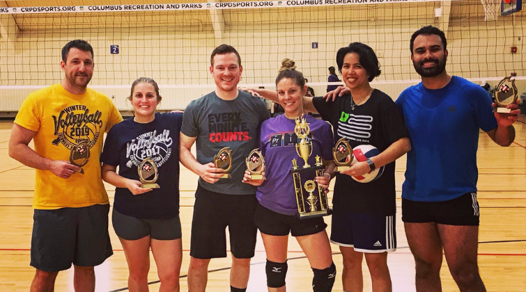 Hardcourt Volleyball