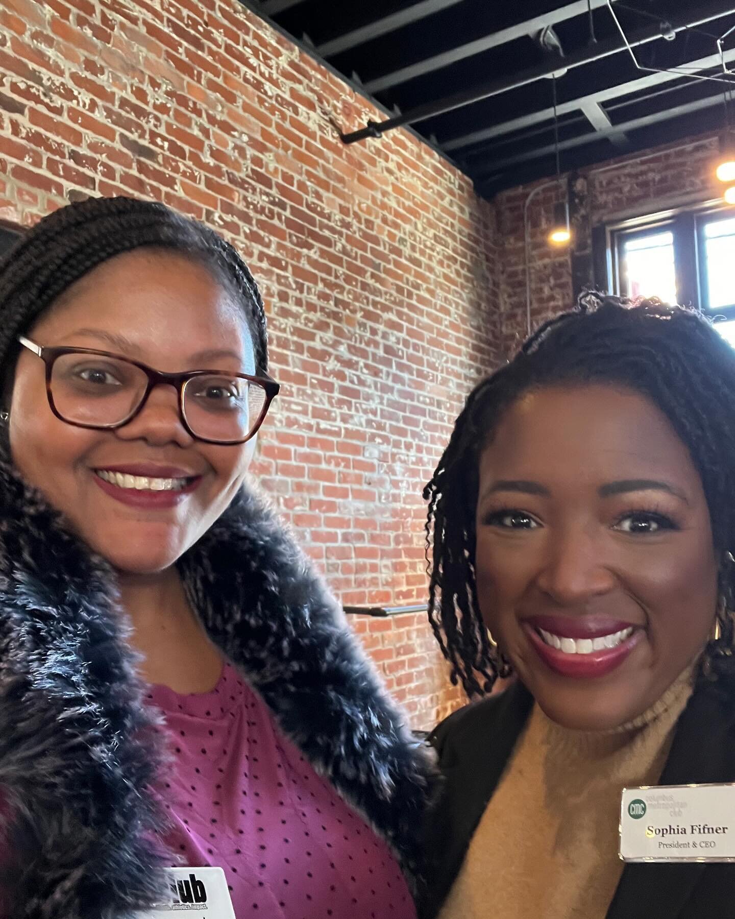 Thanks to @cbusmetroclub for inviting us to co-host their Wednesday lunch forum at @theelliscolumbus today! Looking forward to future collaborations!! 💚 @goldendove01 @sophiafifner #cypclub