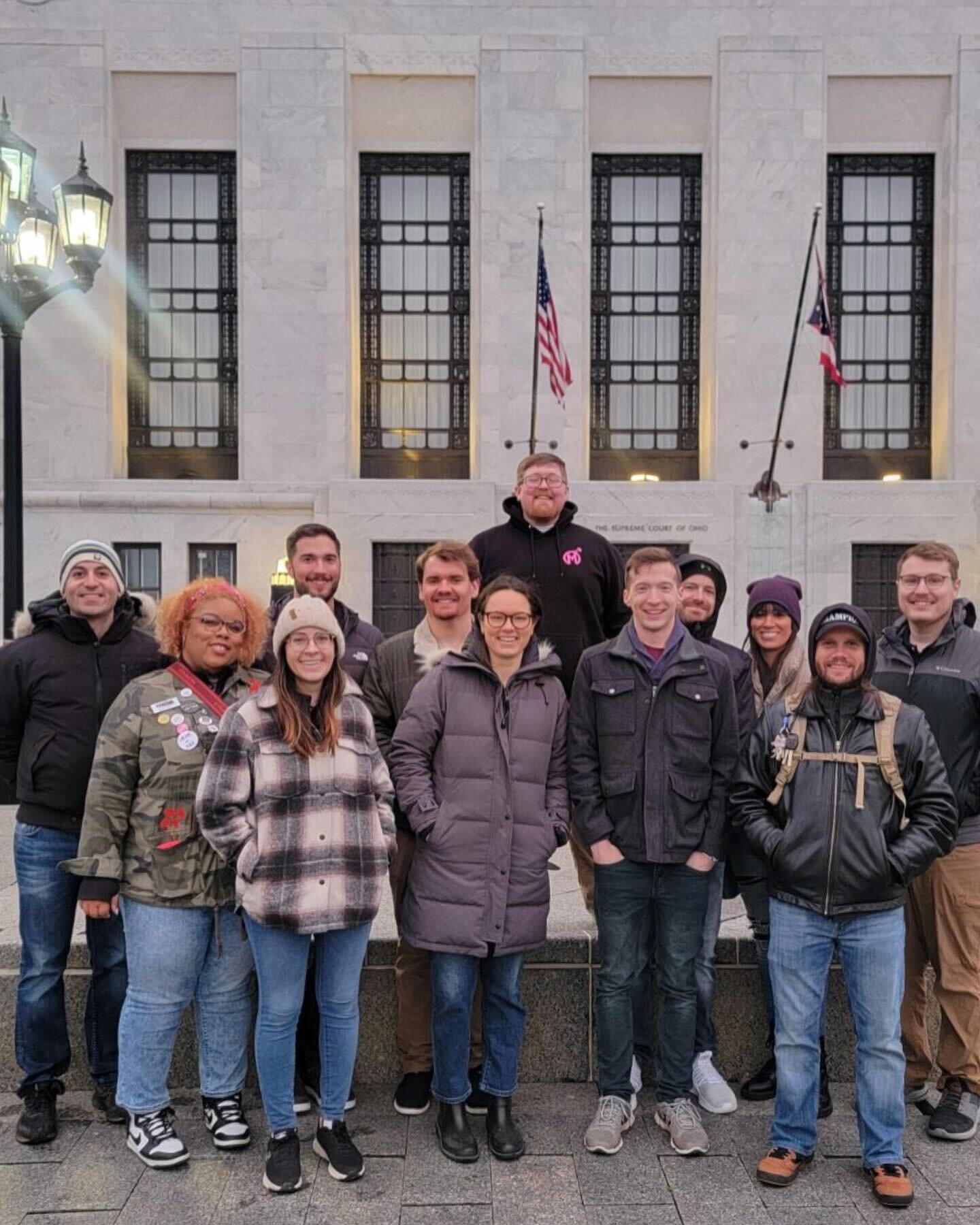 Young professionals enrolled in our #CrashCourseCbus program got the chance to participate in a Downtown Columbus Walking Tour last week, visiting landmarks, parks, theaters and more! Thank you to Doug Motz and @cbuscityadv for being such amazing #cy