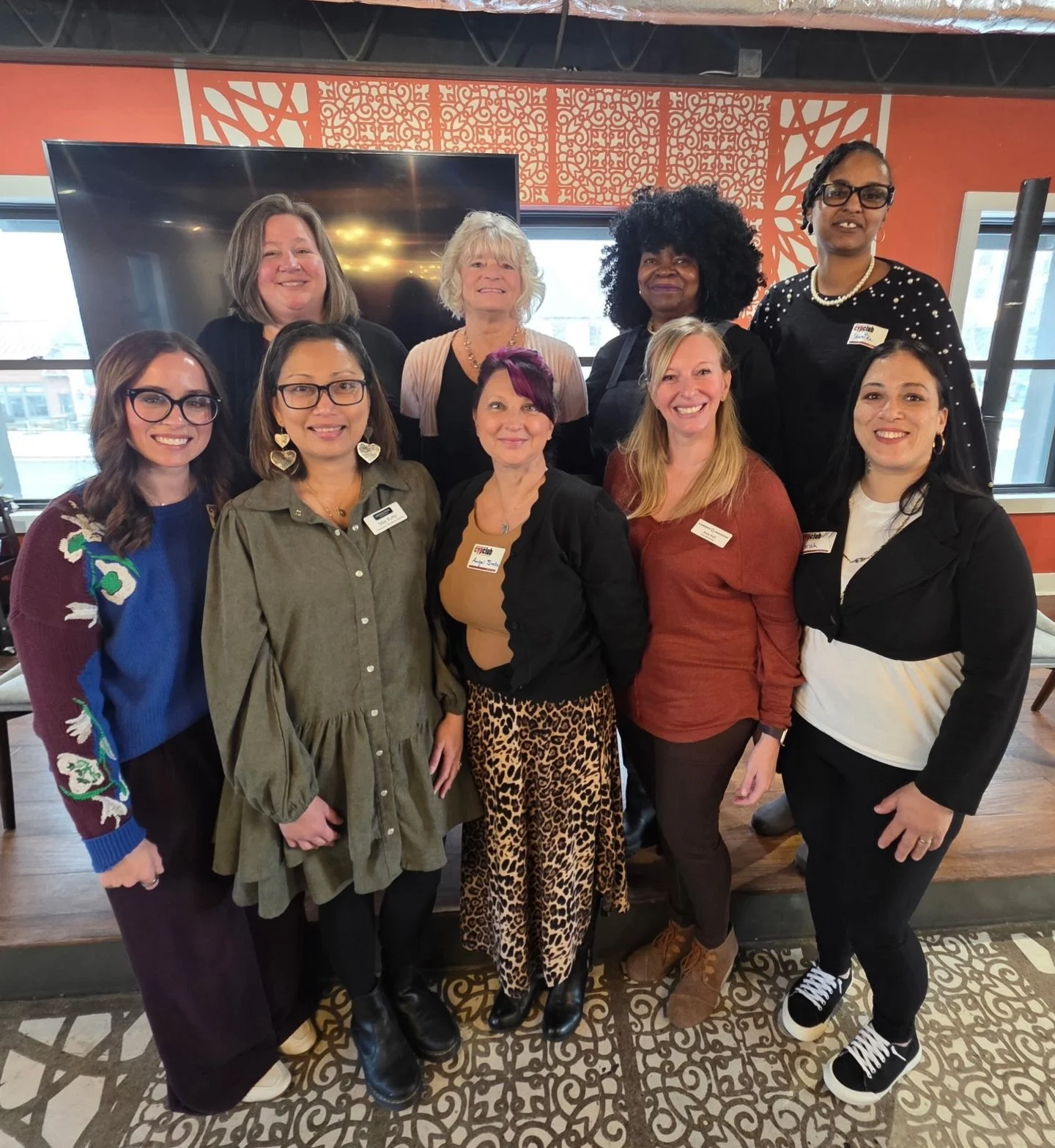 Thank you to all #CYPClub members and friends who attended Coffee with a Cause this week at @cohatchcommunity! Our fabulous panel of volunteers from @alzcentralohio led a conversation on &ldquo;Doing What You Love to Help Others&rdquo; and it was ver