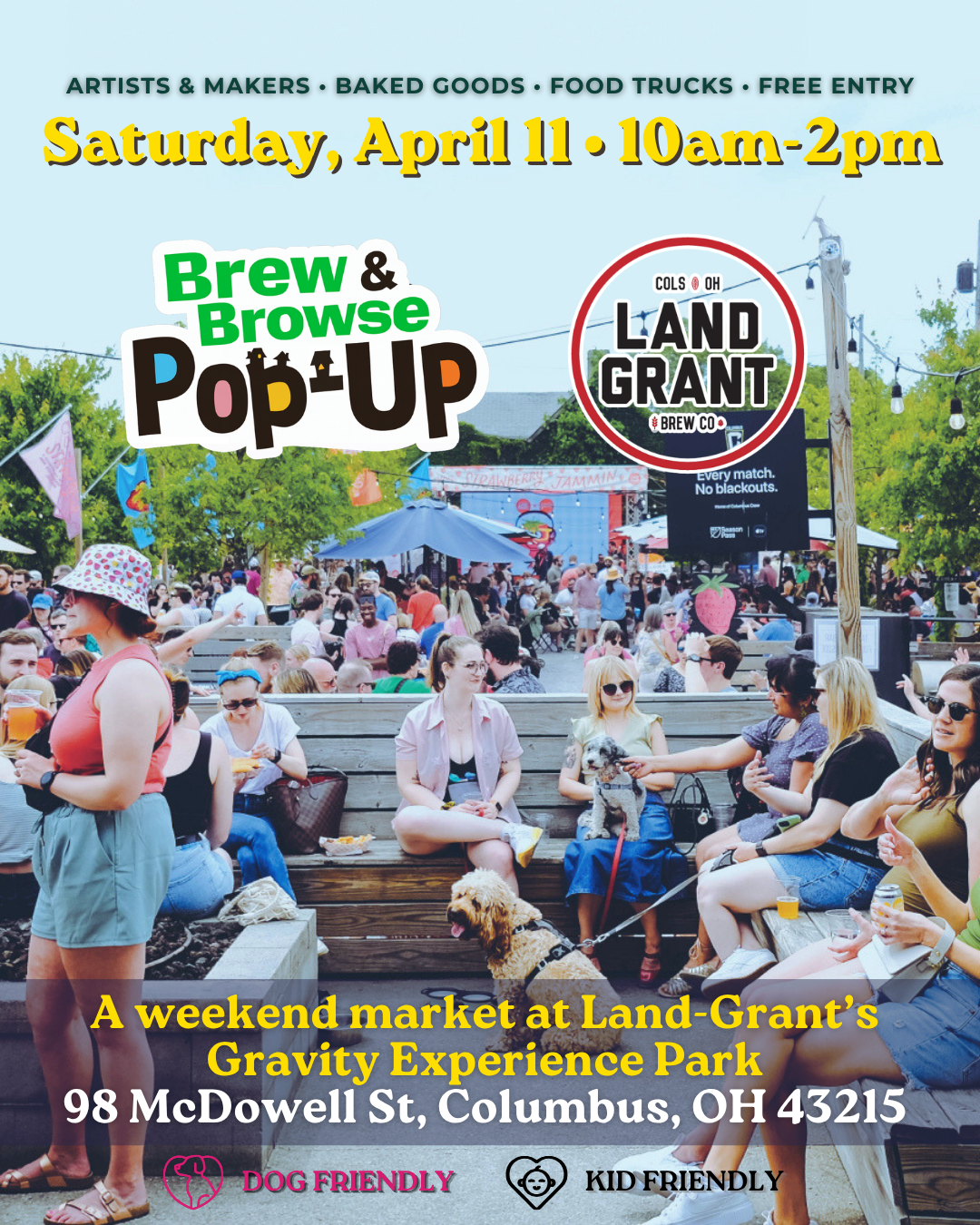 Brew &amp; Browse: A Morning Pop-up Market in Franklinton