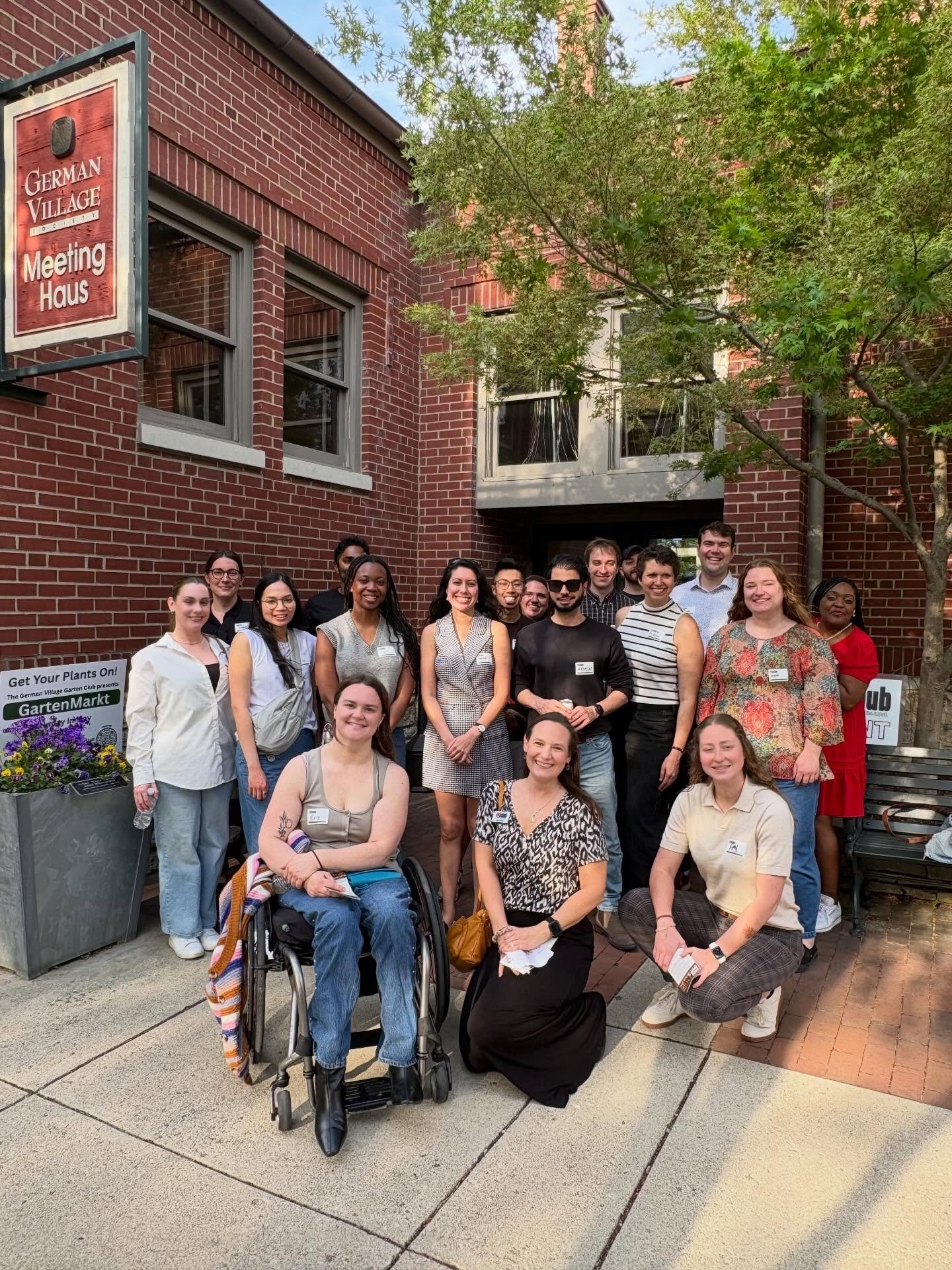 A beautiful night for a walking tour in German Village ✨

Crash Course Columbus kicked off last night. Huge thank you to the German Village Society, German Village Garten Club, and Columbus Food Adventures for bringing the history and character of th