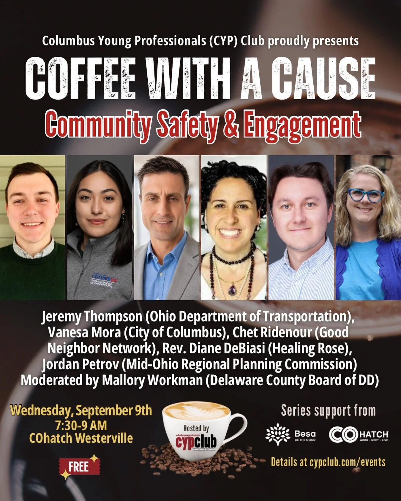 ☕️ On Wednesday, Sept 9, start your morning with purpose at Coffee with a Cause, our monthly community conversation series bringing people together over coffee, meaningful dialogue, and shared impact. It&rsquo;s free to attend and all are welcome!

T