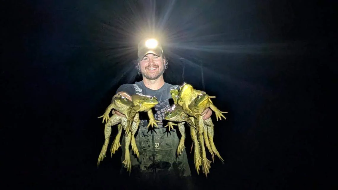 Meet the Nisqually Bullfrog Man