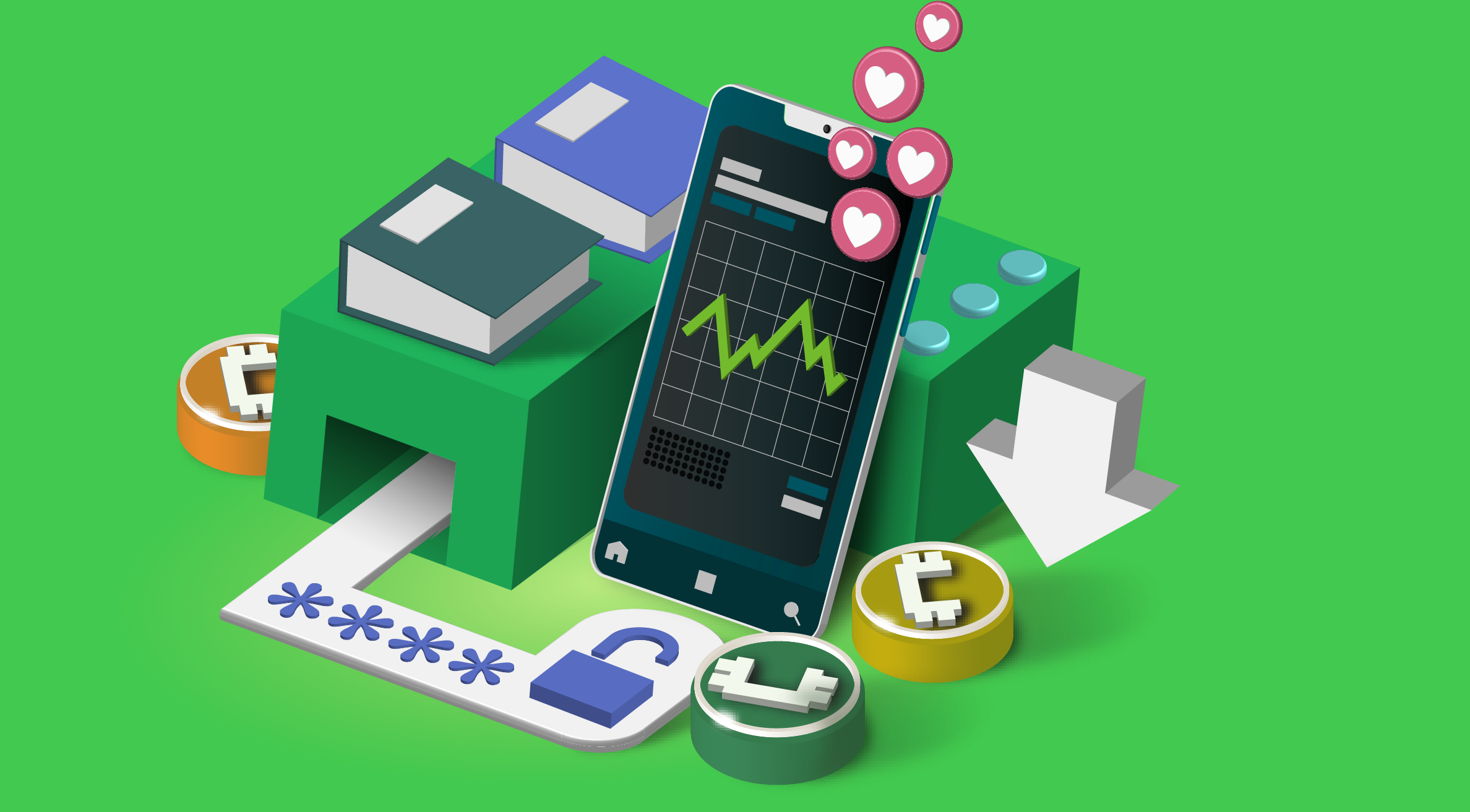 Isometric 3d art :: Adobe Illustrator