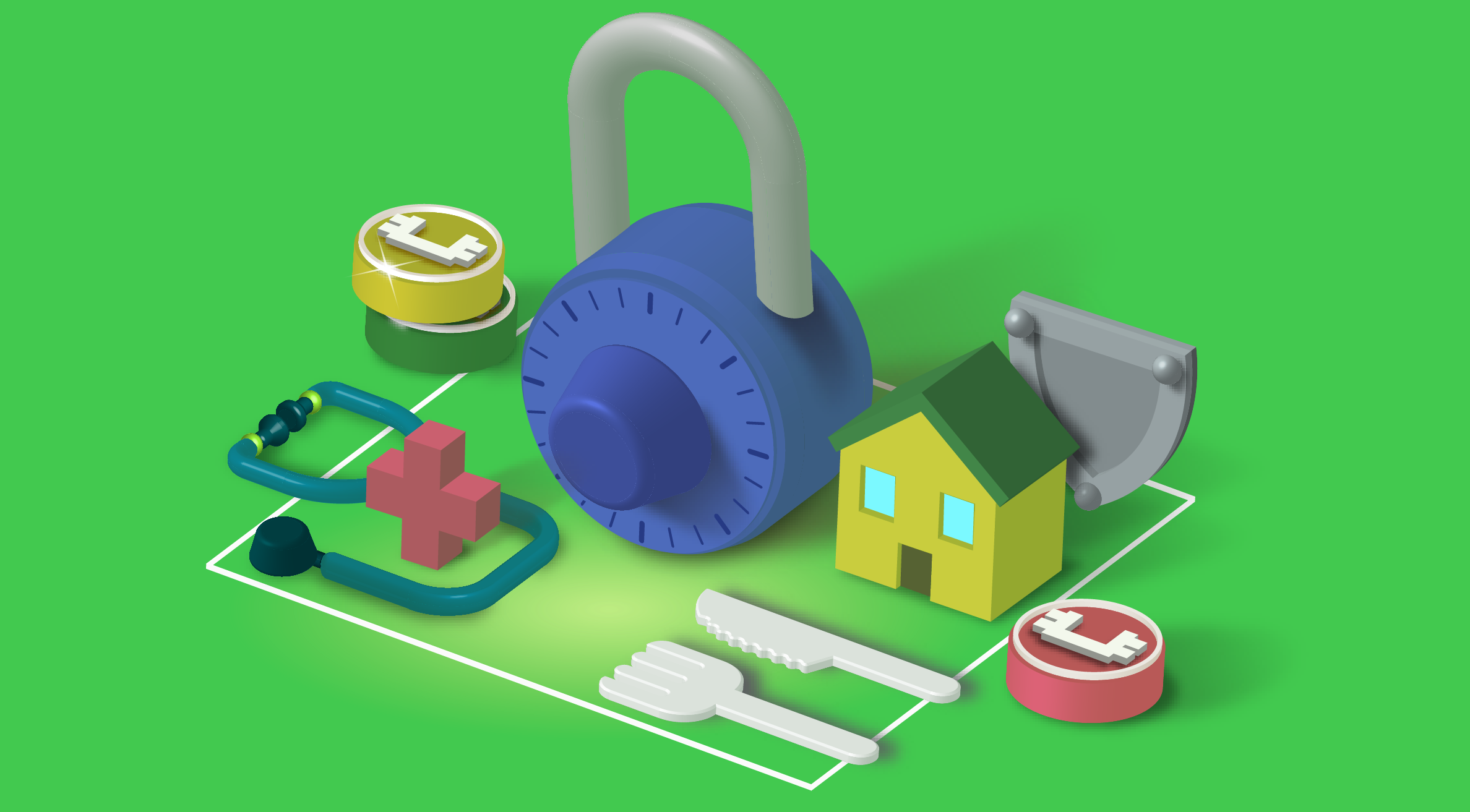 Isometric 3d art :: Adobe Illustrator