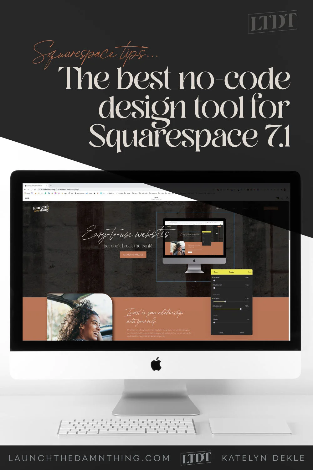 The best no-code design tool for Squarespace 7.1