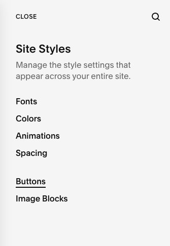  Site Styles → Buttons 