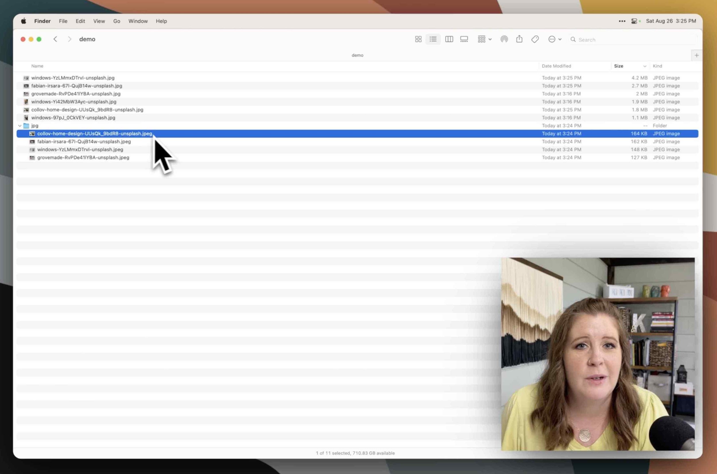 Step 5: double-check file size