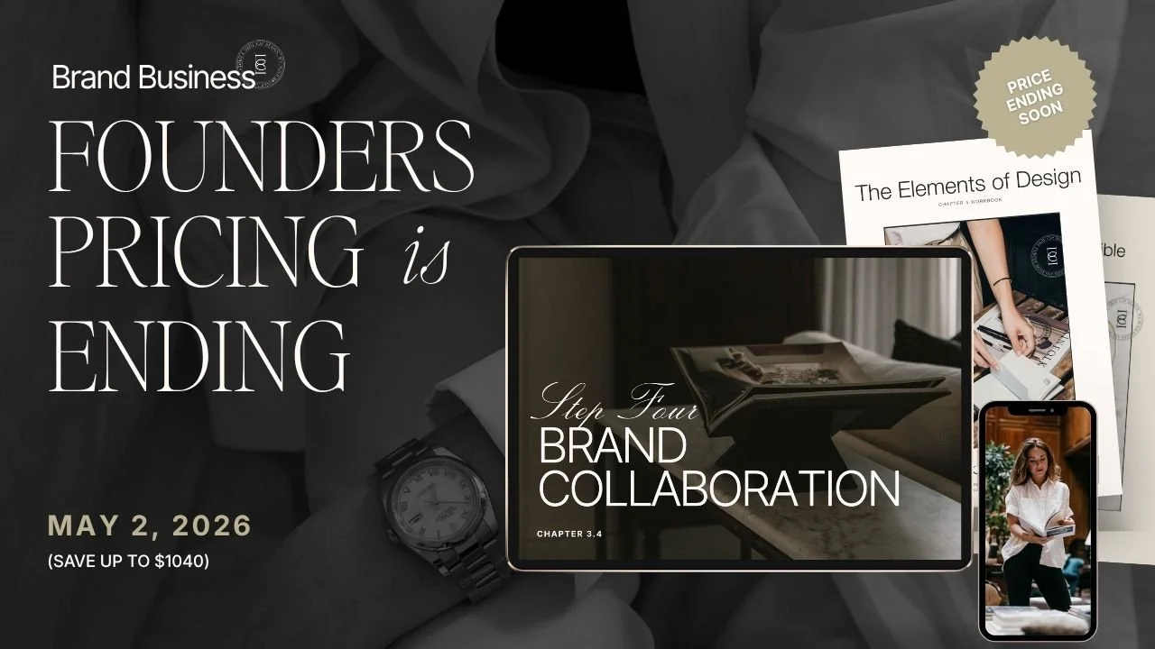Ad: Brand Business Founders Pricing is ENDING on May 2, 2026 (save up to $1,040 USD)