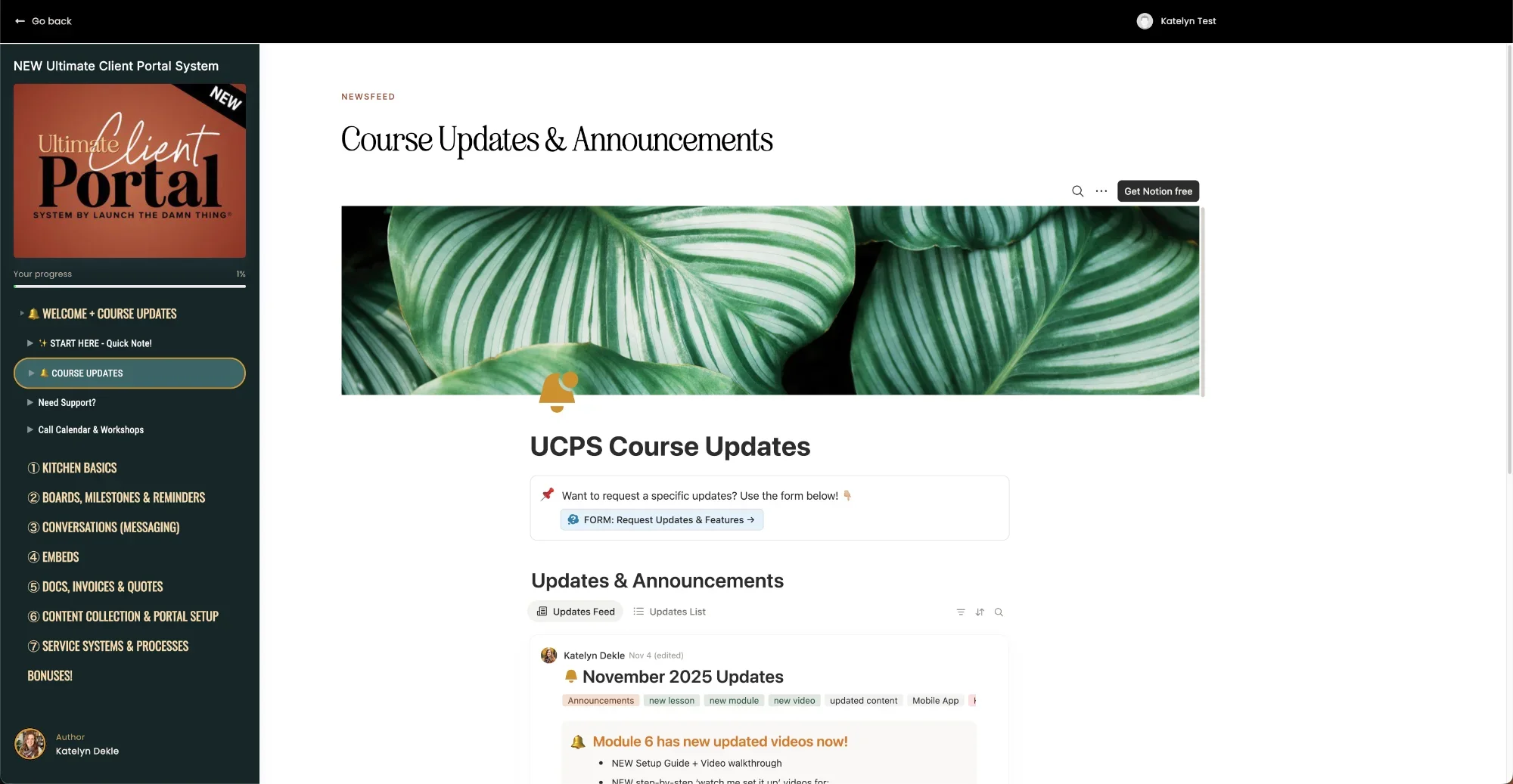Ultimate-Client-Portal-System-v2-Nov-2025-behind-the-scenes-screenshots_Course-Updates-Feed.webp