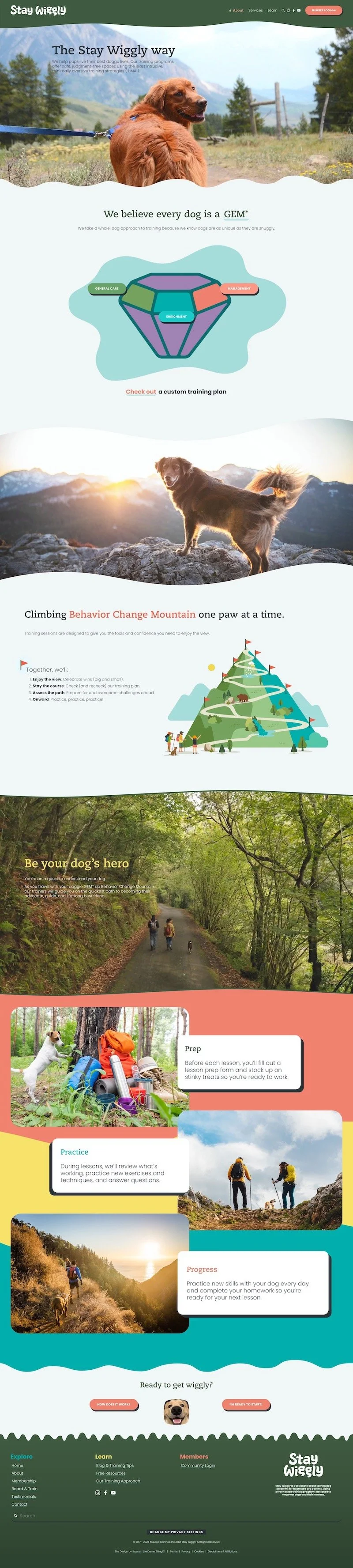 Training Approach page