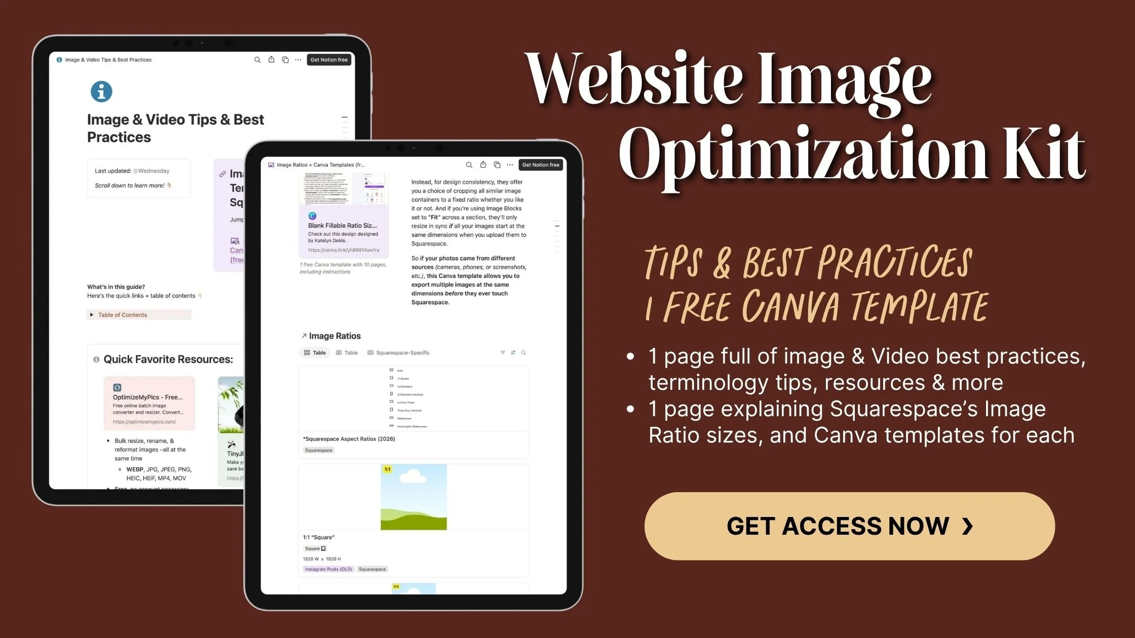 Freebie - Image Optimization Kit