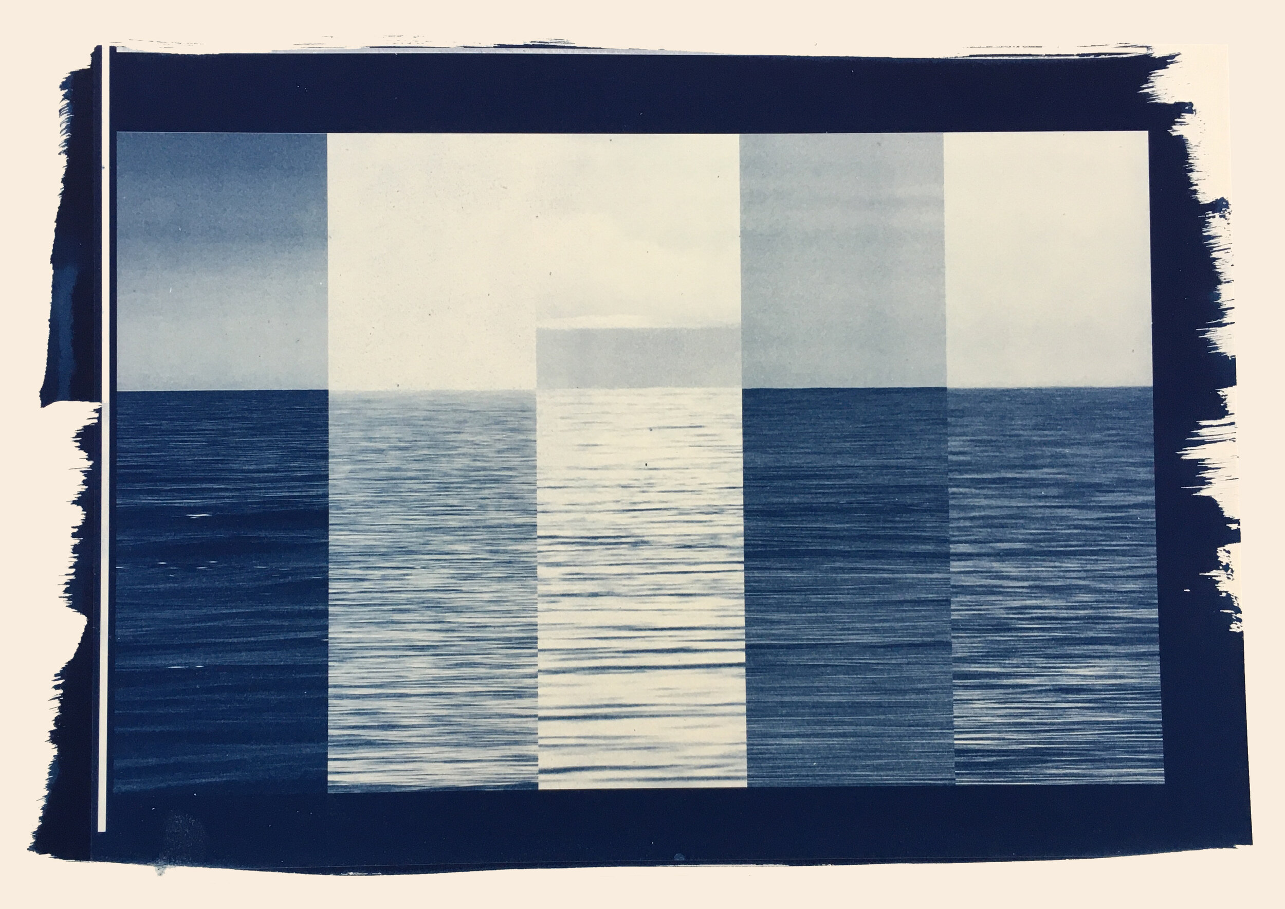 Itinerant sea fine art print by Gregory Day