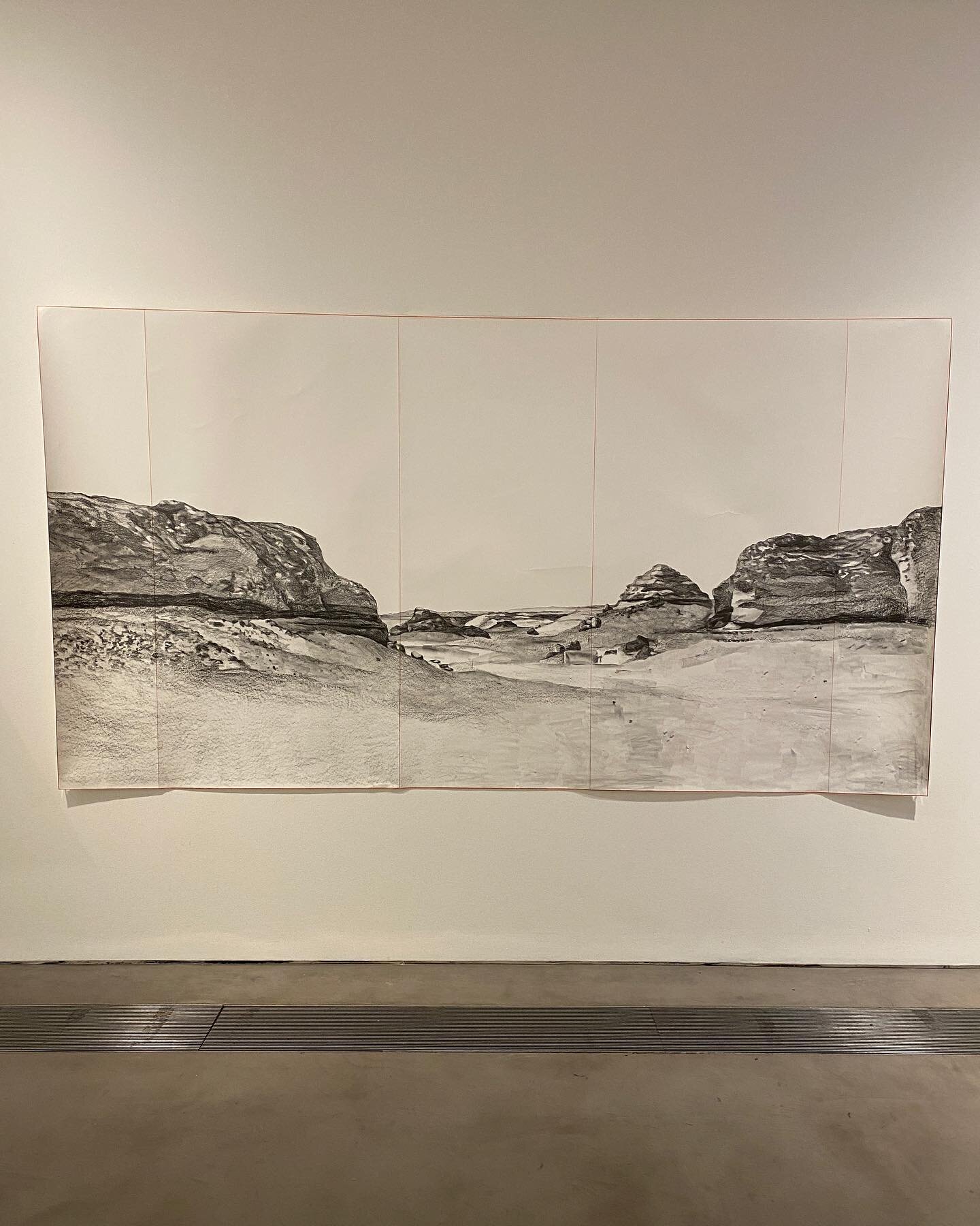 Great to see - Gala Porras-Kim&rsquo;s work @gasworkslondon 

27th J&aacute;n - 27th March

Checking out the light on Batersea and the coffee! 

#londonlife #bikeride #battersea #sunshine @itsgala #pencildrawing #britishmuseum #museum #response @kcc.