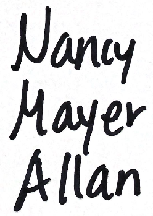 Nancy Mayer Allan