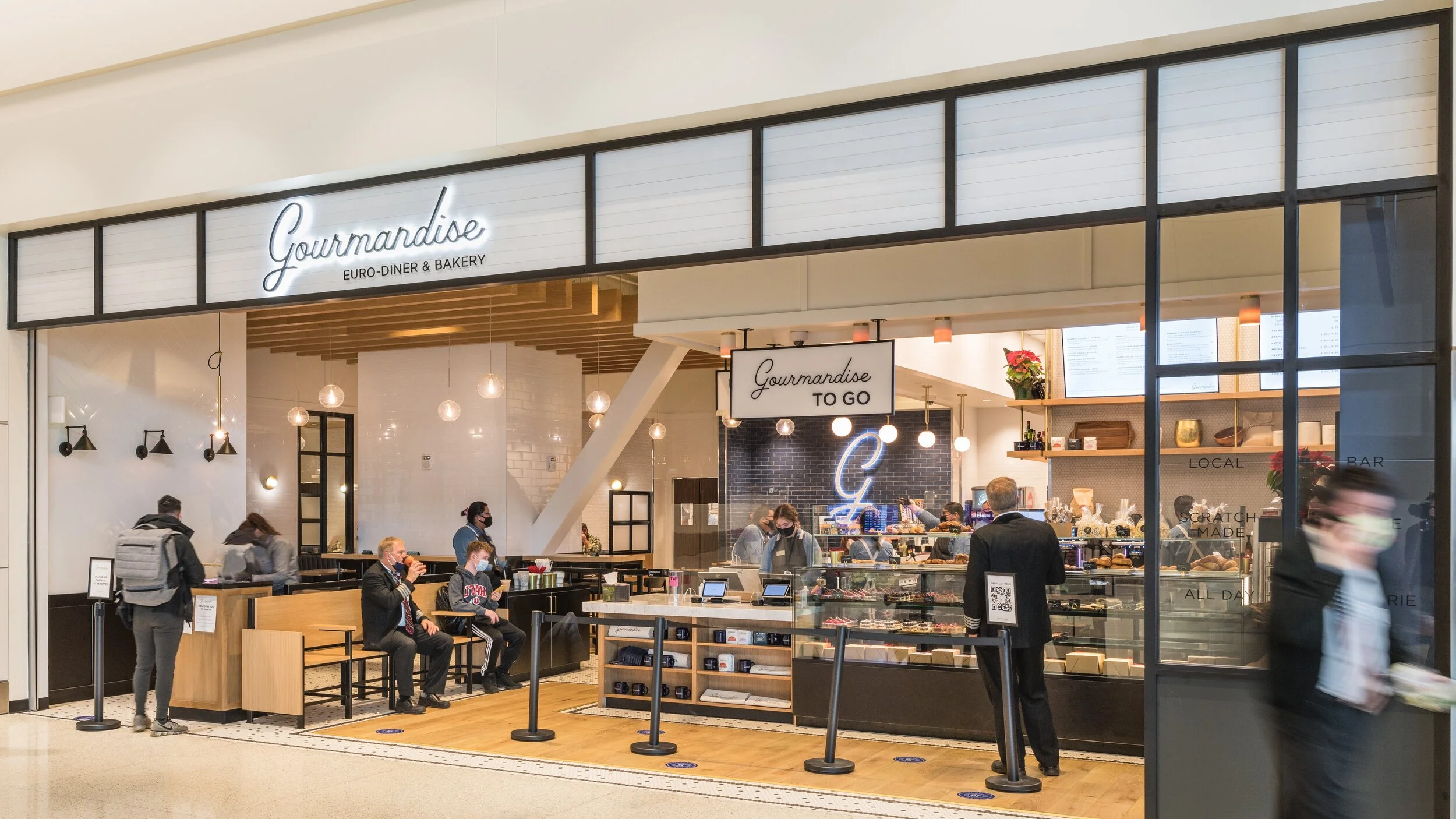 Airport Euro Diner Menu Gourmandise