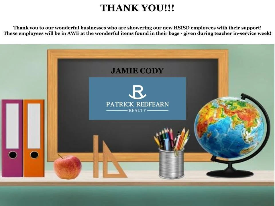 Jamie Cody, Patrick Redfearn