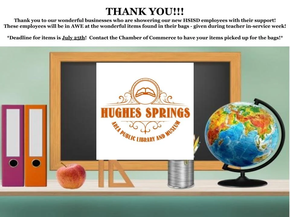Hughes Springs Area Public Library
