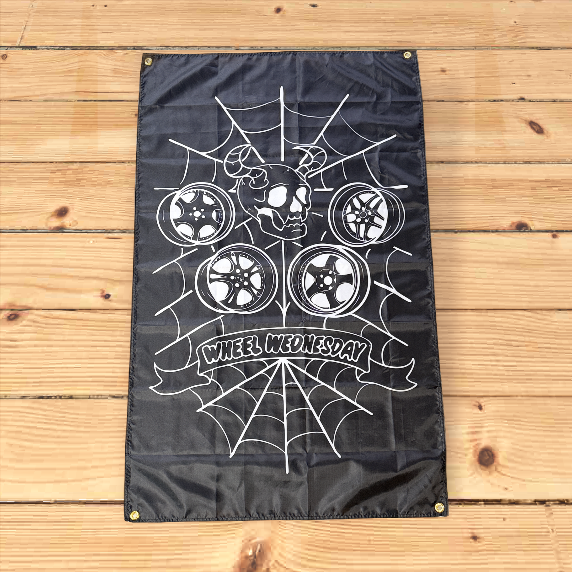 3 Piece Wheel Flag!