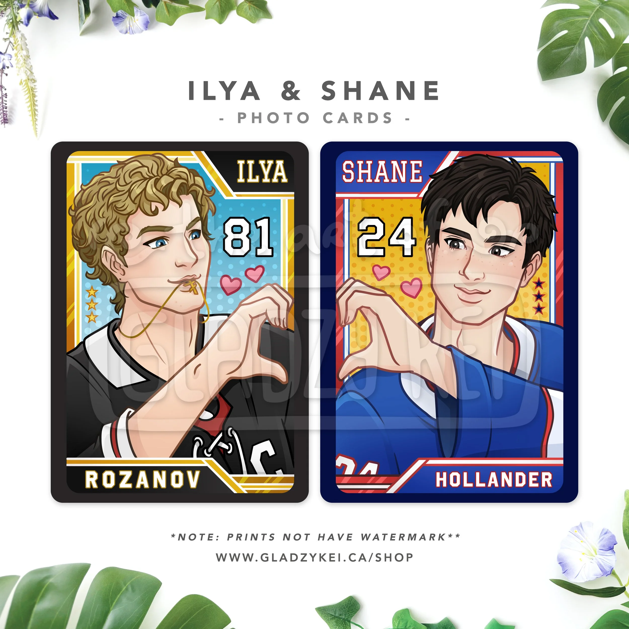 Ilya & Shane Photo Cards (PRE-ORDER)