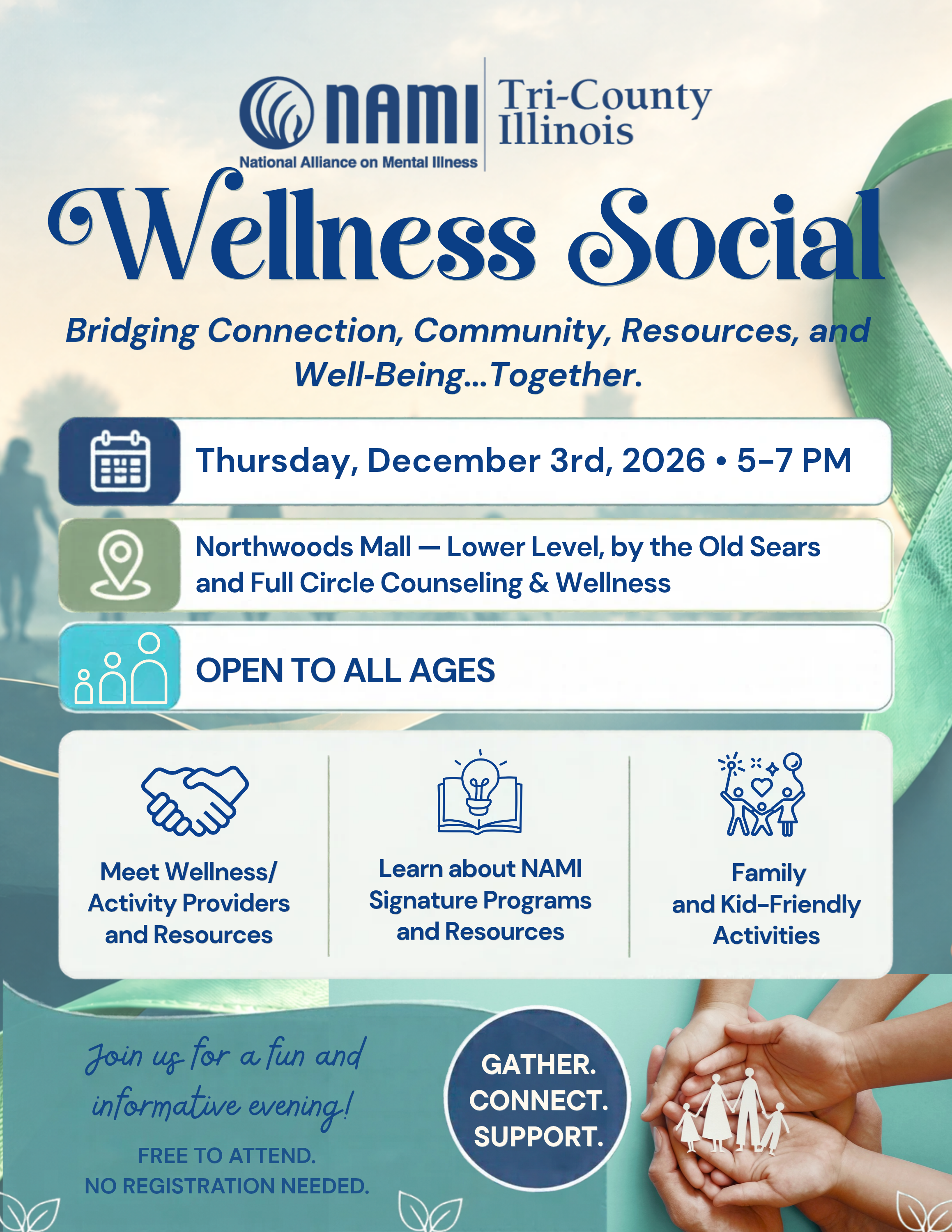 NAMI Tri-County Illinois Wellness Social