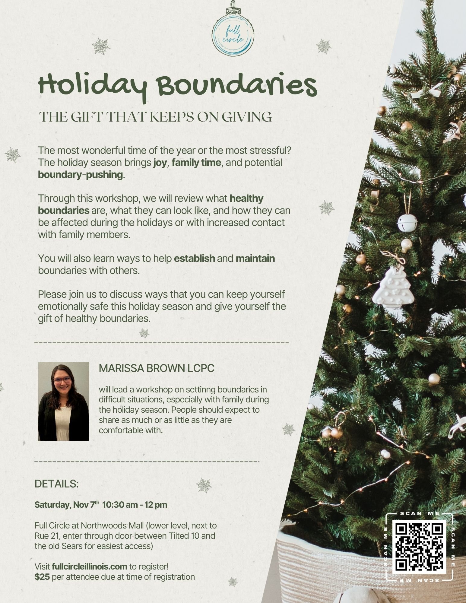 Holiday Boundaries Workshop
