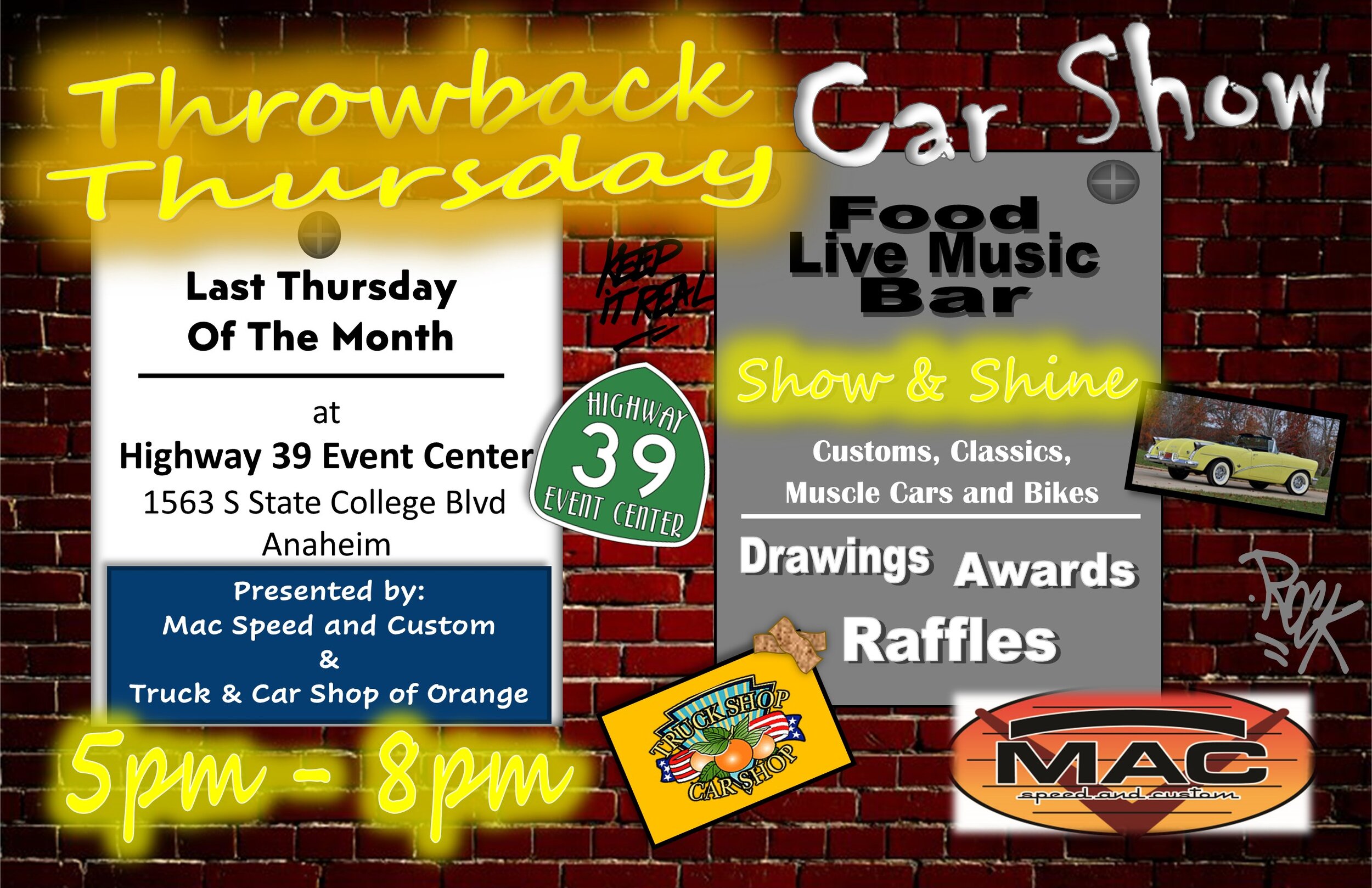 Car Shows — Minor Auto Care MAC Speed & Custom