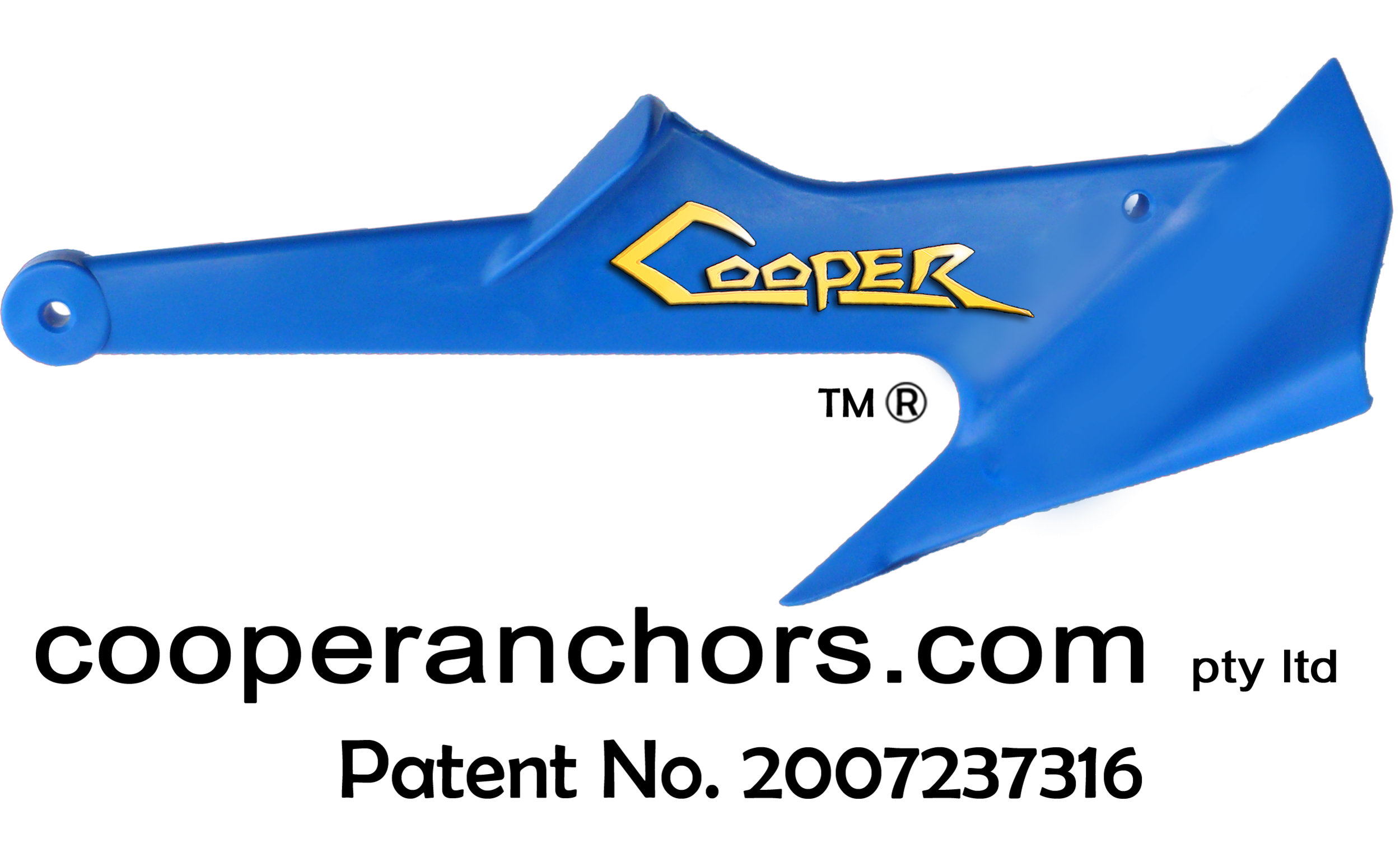 UK STOCK Anchor Cooper Anchor 1KG Great anchor for Jet Skis and boats Up to 3m 