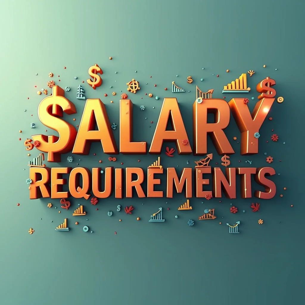 Salary Requirements: How much should I ask for? 