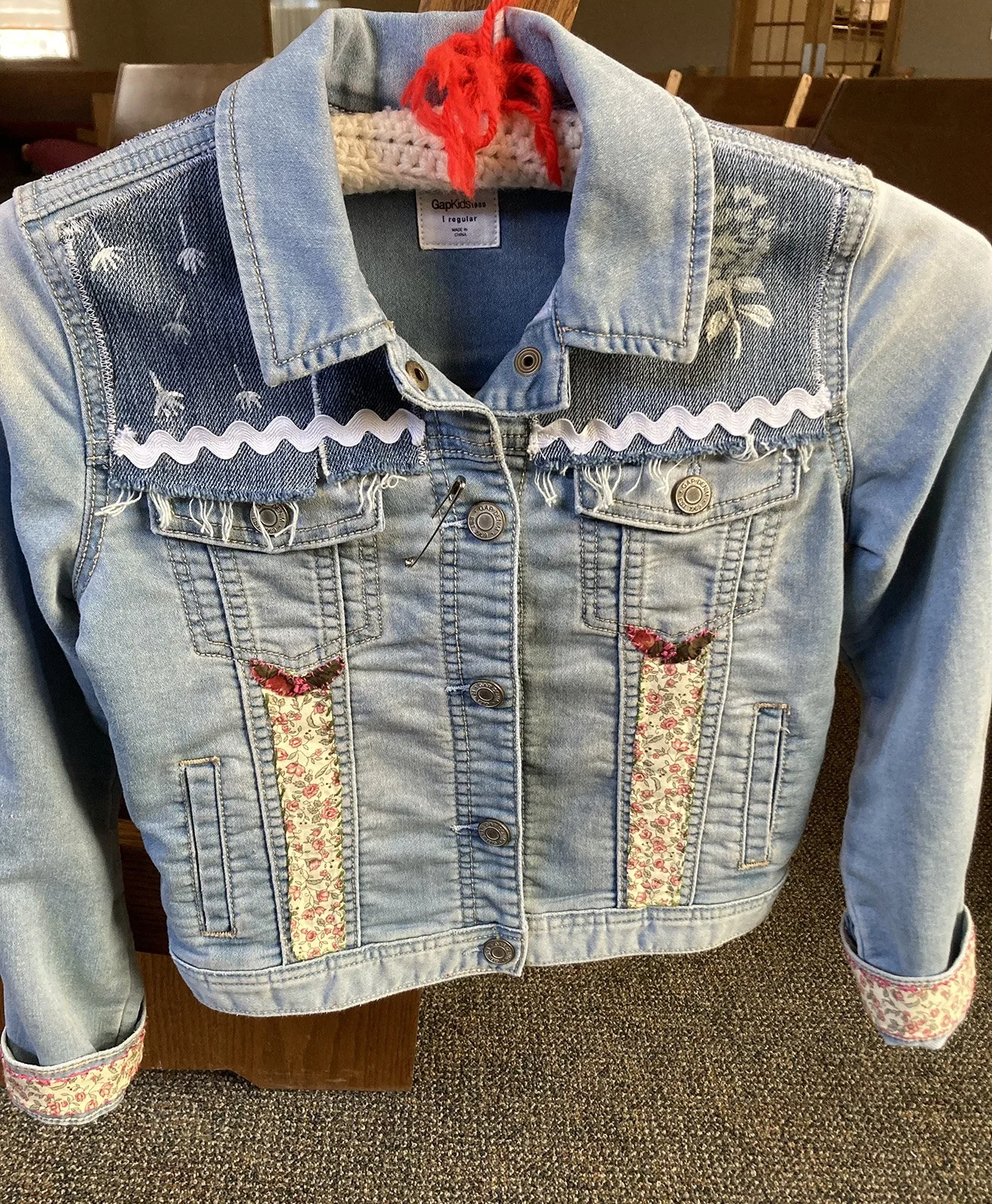 Girls Embellished Gap Jean Jacket Size 1: Friend of MCC, First Mennonite, Lincoln