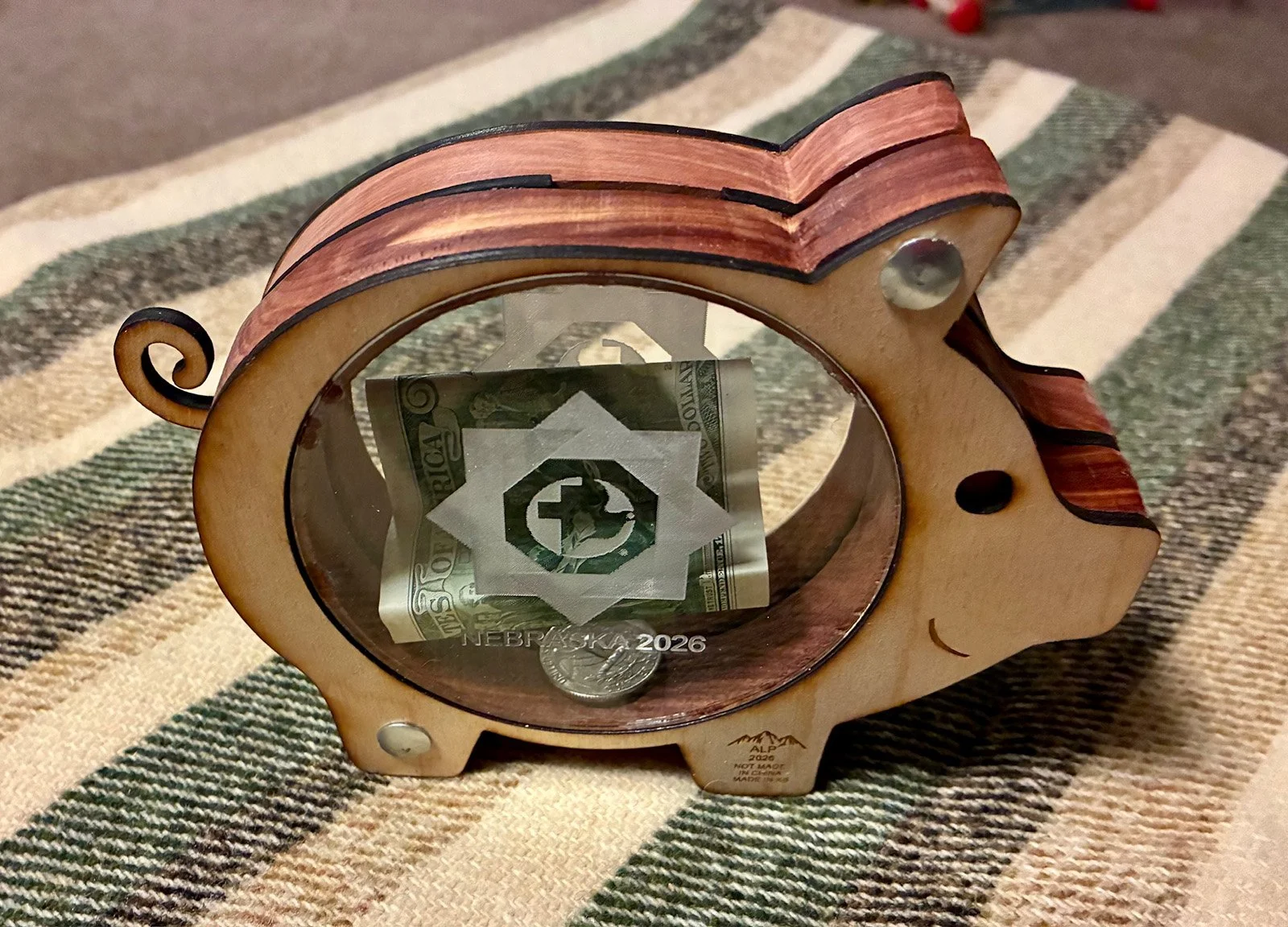 Piggy Bank: Al Peters, Mennonite Central Committee