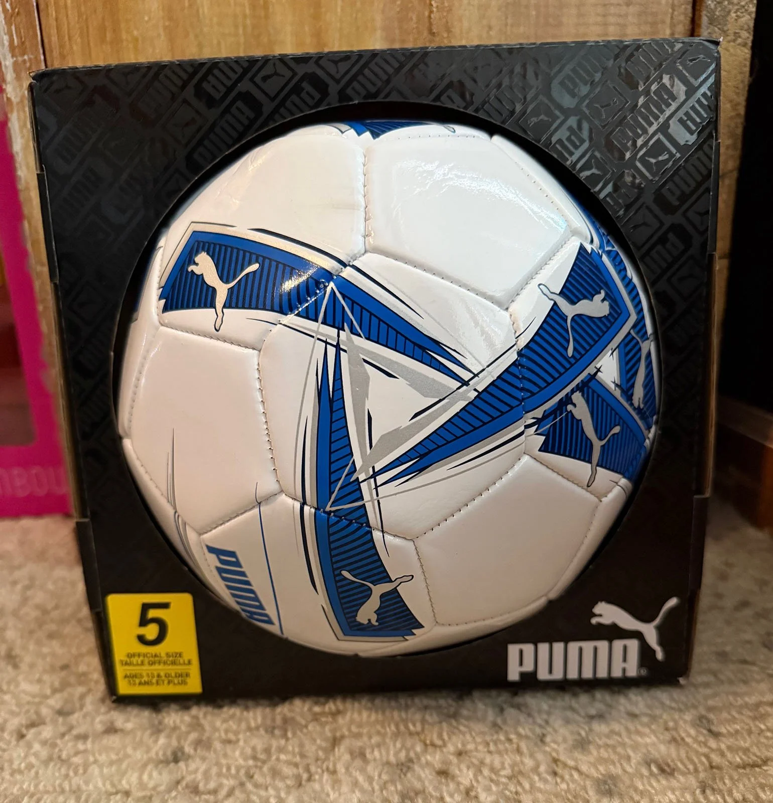 Puma Soccer Ball: Darrell & Beth Miller, Beth-El Community Church, Milford