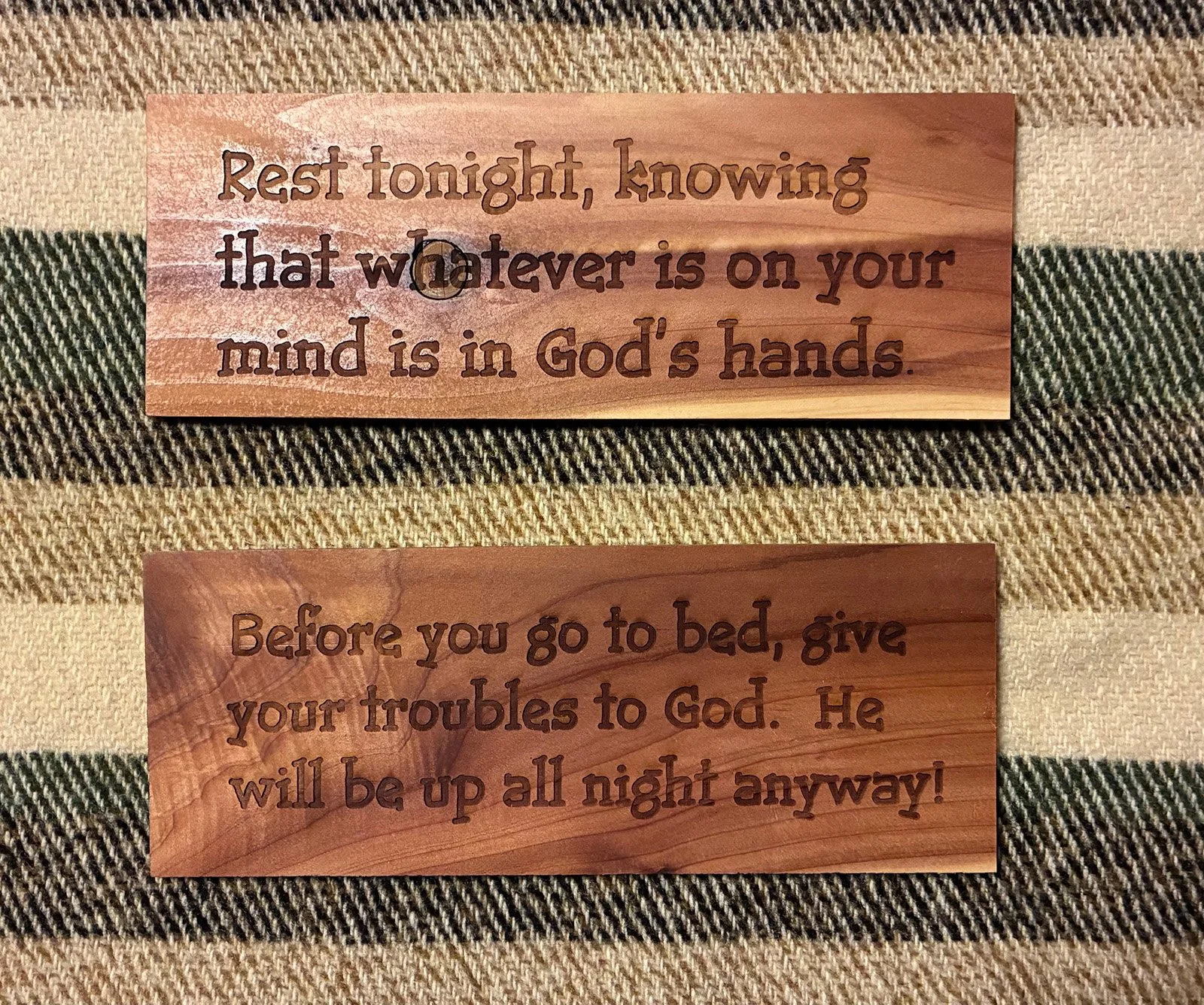 Wall Plaques: Al Peters, Mennonite Central Committee