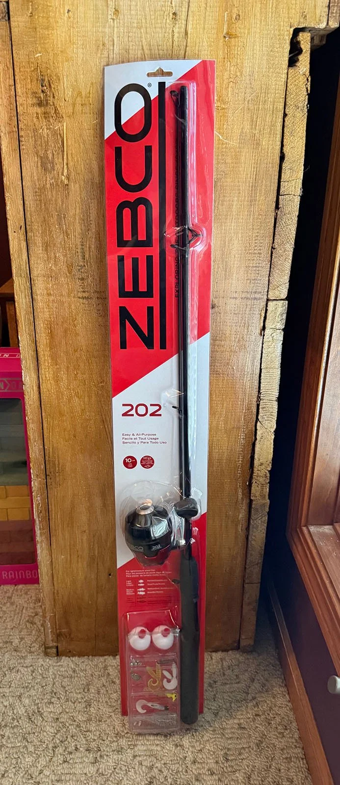 Zebco Fishing Rod Set: Darrell & Beth Miller, Beth-El Community Church, Milford