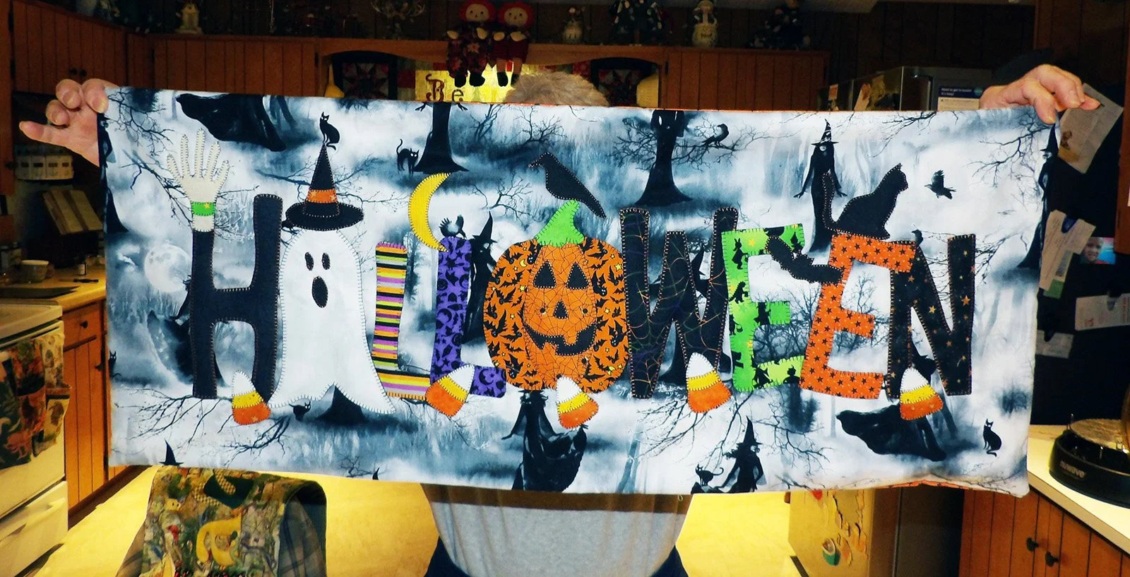Halloween Bench Pillow & Case, Pillow, 36x15: Lindy Siebert, Bethesda Mennonite Church

Black and Orange Halloween bench pillow case and pillow