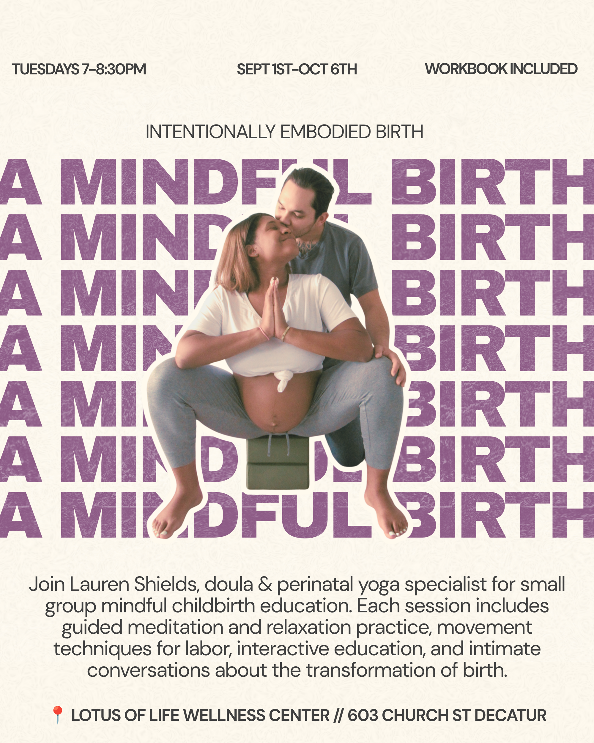 A Mindful Birth: Childbirth Education Course