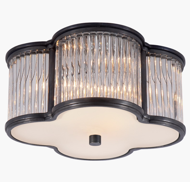 Basil Small FM in Gun Metal with Clear Rods.png